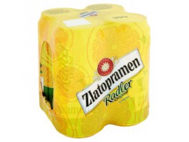 Zlatopramen Radler пиво со вкусом лимона 4 х 0,4 л
